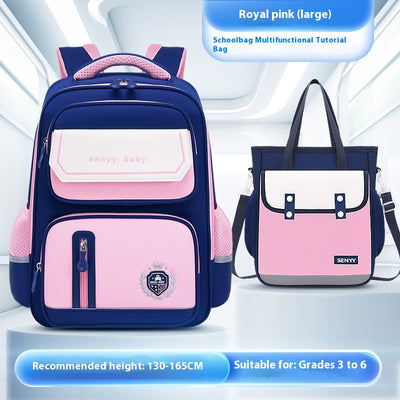 Mochila Escolar Ergonómica con Protección de Columna y Tela Impermeable - Image 26