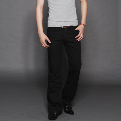 Jeans Hombre Acampanados Sueltos de Largo - Image 31