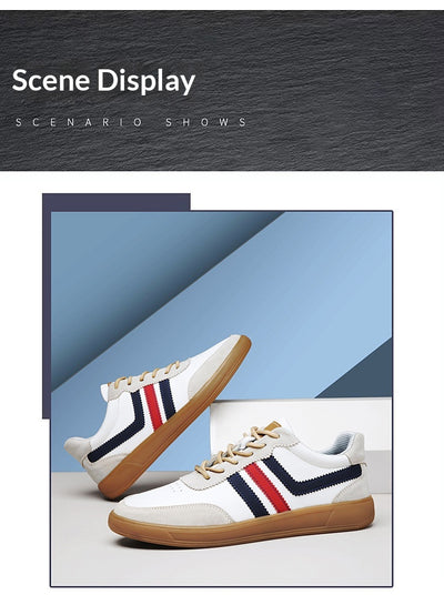 Tenis de Cuero para Hombre con Plantillas Elevadoras y Suela de Goma Reforzada - Image 15