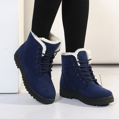 Botas de Invierno para Mujer con Forro Cálido de Felpa - Image 2