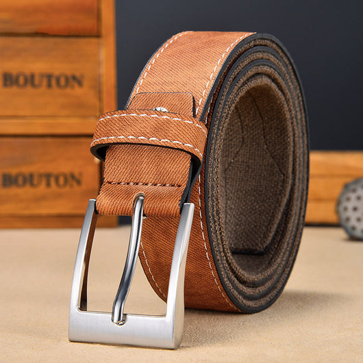 Cinturón de Lona Versátil para Hombre - Diseño Clásico Multiusos - Image 8