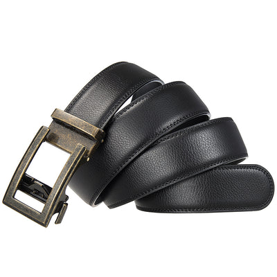 Cinturón de Cuero Ante Hombre Cierre Automático Casual y Profesional - Image 7