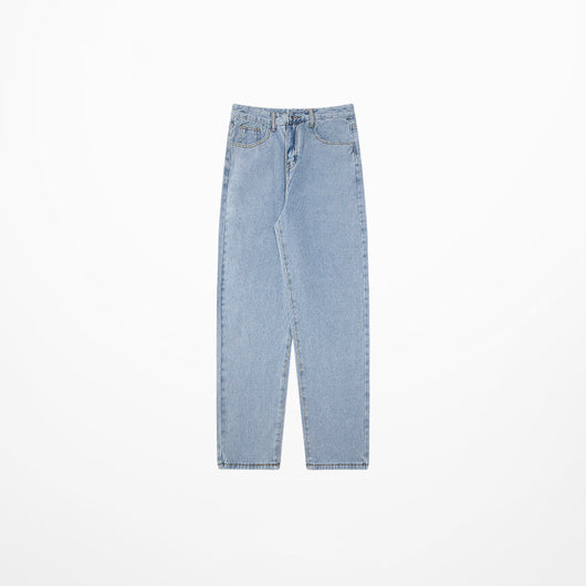 Pantalones Vaqueros Hombre Estilo Hong Kong Corte Recto Suelto Tendencia - Image 7