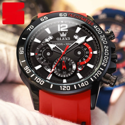 Reloj Inteligente de Banda Silicona con Luz Nocturna para Hombre - Image 2