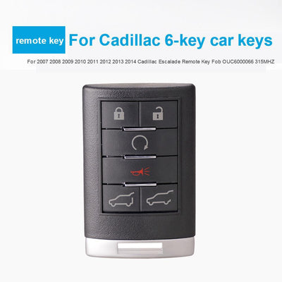 Funda de Llaves Cadillac Negro - Protector Elegante para 6 Llaves - Image 6