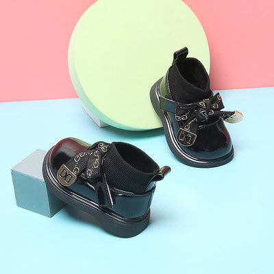 Zapatos de Cuero para Niña Pequeña Estilo Princesa