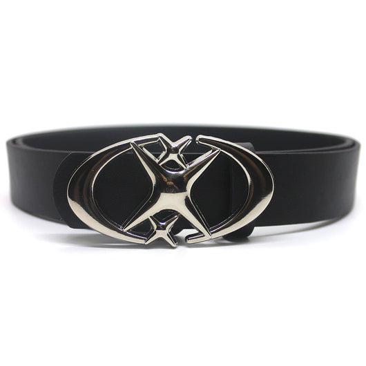Cinturón de Diseño Exclusivo con Hebilla Luna Creciente, Cruz y Estrella - Image 3