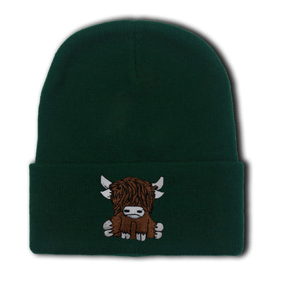 Gorro de Lana Tejido con Diseño de Yak Peludo - Abrigo Otoño e Invierno - Image 17