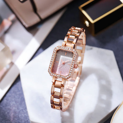 Reloj para Mujer con Diamantes de Imitación Compacto Elegante - Image 8