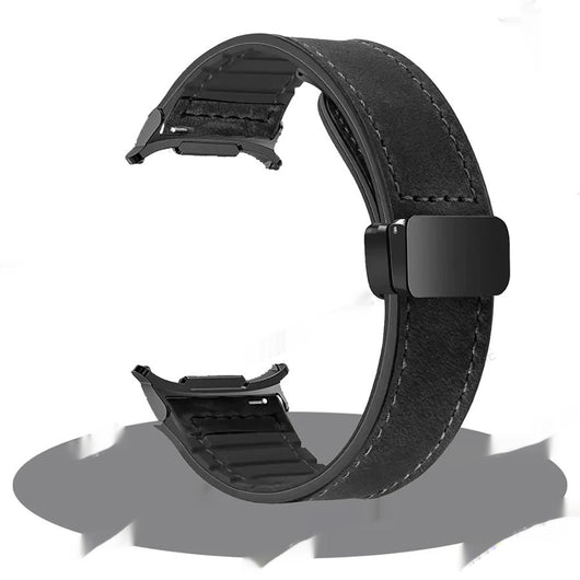 Correa Magnética Galaxy Watch de Cuero y Silicona para Hombre - Image 2