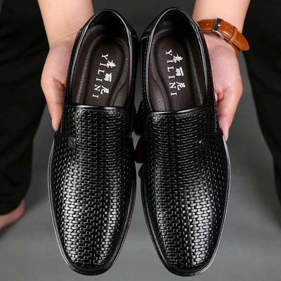 Sandalias de Cuero Transpirables con Diseño Calado para Hombre - Image 11