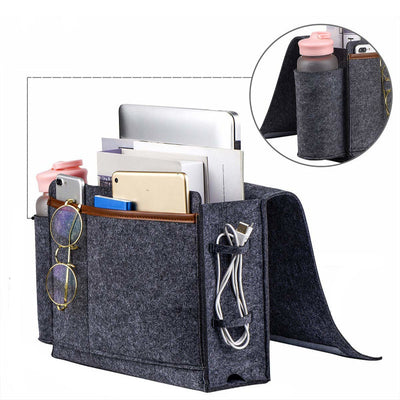 Organizador Colgante de Fieltro para Mesita de Noche - Almacenamiento Portátil - Image 8