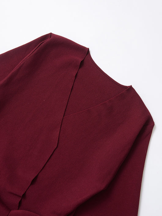 Blusa Tejida Larga con Cinturón para Mujer - Elegancia Moderna - Image 13