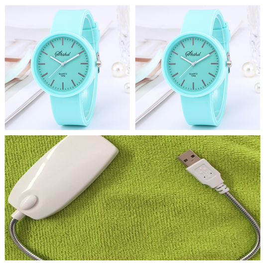 Reloj Jelly de Colores Pastel para Niñas y Estudiantes - Image 7