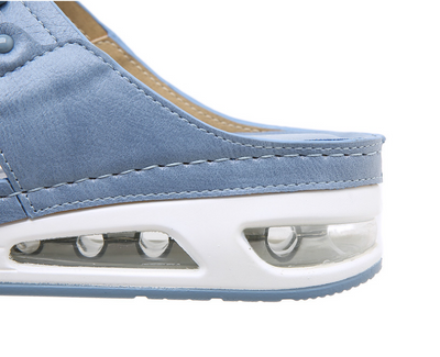 Sandalias Cuña con Cámara de Aire para Mujer - Comodidad Casual - Image 13