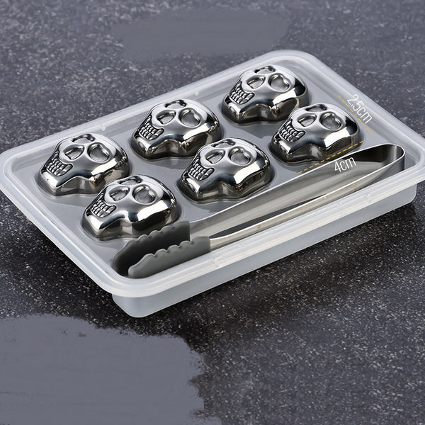 Cubos de Hielo de Acero Inoxidable para Whiskey