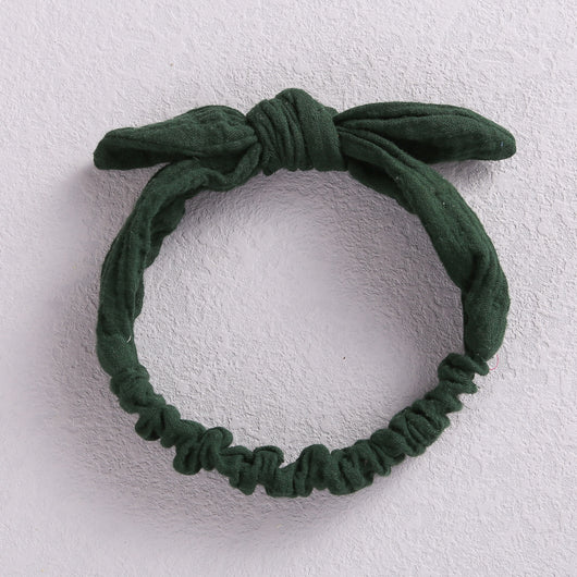 Diadema Infantil Artesanal con Moño Suave - Image 12