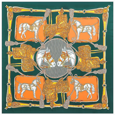 Pañuelo Cuadrado Grande Decorativo - Fulares Versátiles con Estampado - Image 12