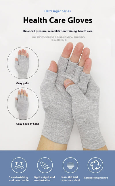 Guantes de Cuidado Preventivo en Fibra de Carbón de Bambú Gris Claro - Image 18