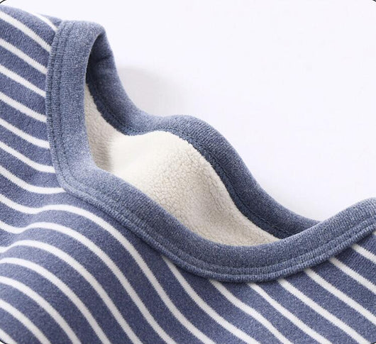 Conjunto de Ropa Térmica Infantil Simple Plus en Terciopelo - Image 7