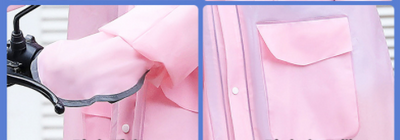 Impermeable Largo para Mujer - Protección Total para Bicicleta Eléctrica - Image 10