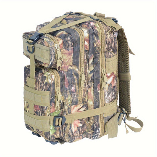 Mochila Táctica de Doble Compartimento con Diseño Camuflaje - Image 13