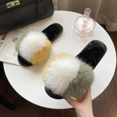 Pantuflas Cálidas de Invierno para Mujer - Zapatillas de Felpa Suave Interior - Image 7