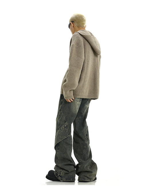 Jeans Amarillo Retro Desgastado Efecto Mud Wash - Image 11