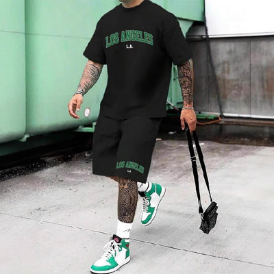 Traje Estampado 3D con Letras Personalizadas para Hombre - Image 4