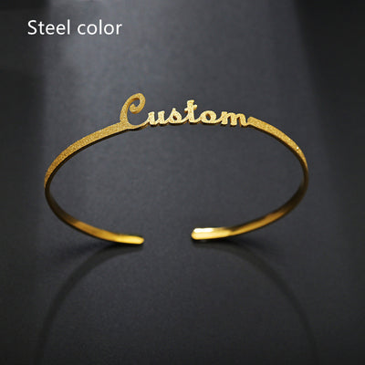 Pulseras de Acero Inoxidable Personalizadas con Diseños Grabados - Image 12