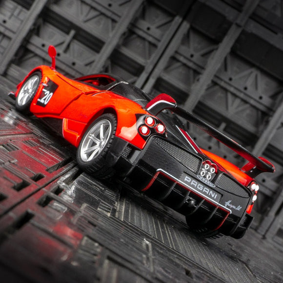 Modelo a Escala Pagani Fengshen Deportivo en Aleación - Ornamento de Colección