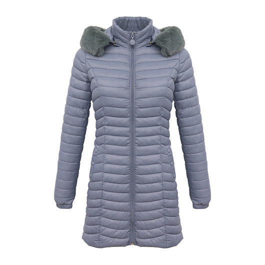 Abrigo Acolchado Ultraligero para Invierno - Parka Larga de Algodón Mujer - Image 7
