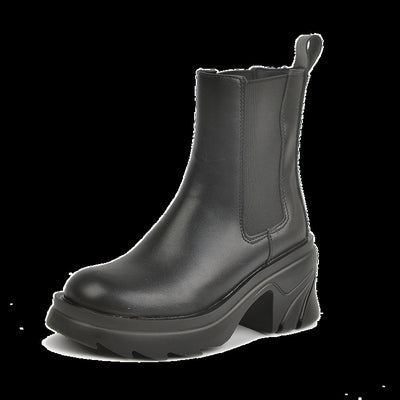 Botas Martin de Tacón Grueso Estilo Casual con Malla - Diseño Trendy - Image 21