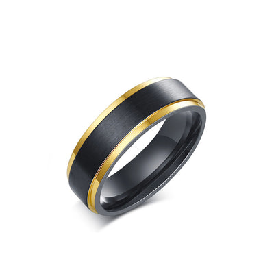 Anillo de Acero Inoxidable para Parejas - Diseño Moderno y Elegante - Image 3