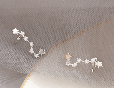 Aretes Constelación Osa Mayor - Joyería Elegante Europea Americana - Image 14