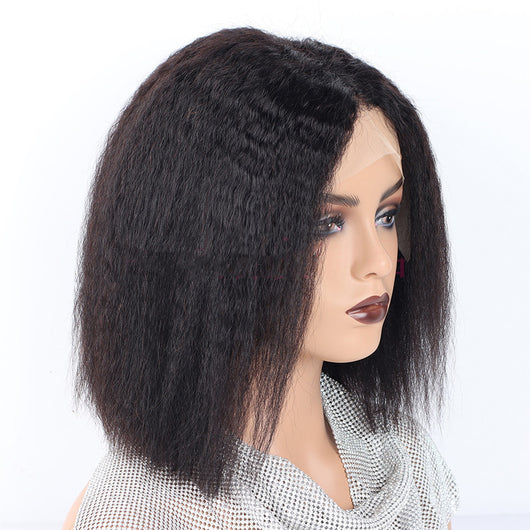 Peluca Bob Kinky Straight de Cabello Natural - Image 4