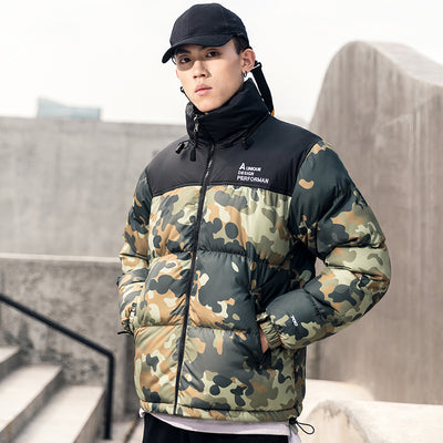Abrigo Coreano con Cuello Alzado Acolchado Térmico - Image 6