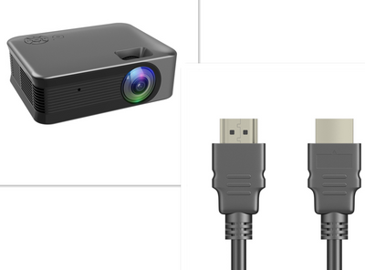 Proyector Portátil Inalámbrico HD Multifunción para Interiores y Exteriores - Image 6