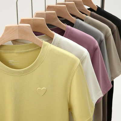 Playera Bordada Love Unisex