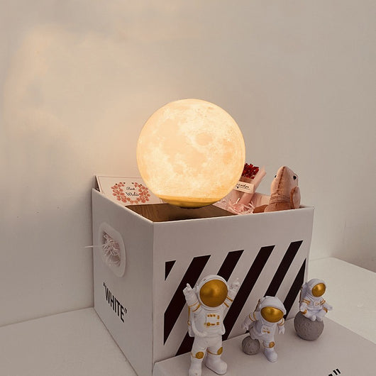Lámpara Nocturna Tierra Luna con Levitación Magnética - Image 17