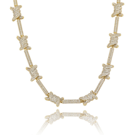 Cadena Cubana con Zirconia: Joya de Personalidad y Brillo - Image 8