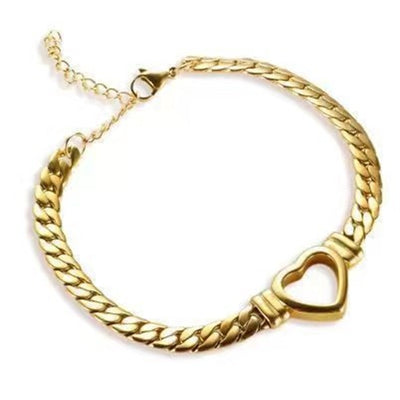 Collar Personalizable de Eslabones 'Amor' en Acero de Titanio - Image 8