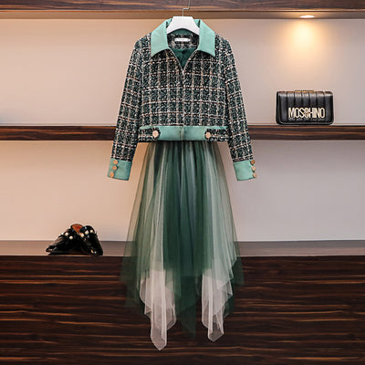 Vestido Occidental Dos Piezas Elegante y Ligero para Mujer - Image 9