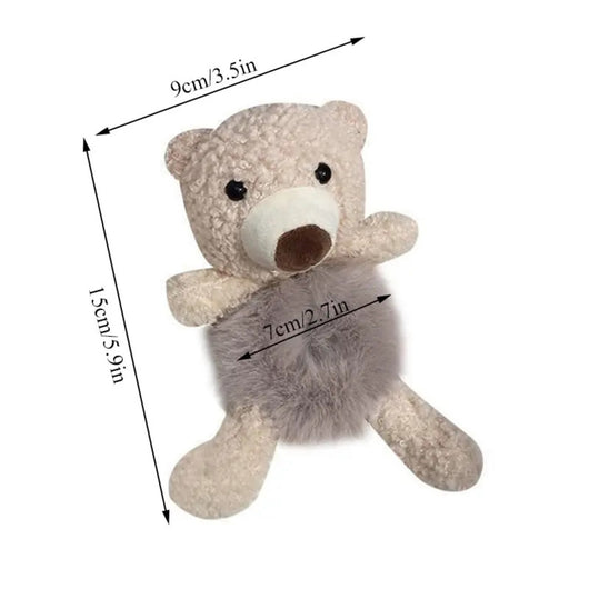 Coleteros Suaves con Diseño de Oso y Conejo - Accesorios para Cabello Infantil - Image 5