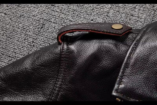 Chaqueta de Cuero Genuino Premium - Piel de Vaca Suave - Image 7