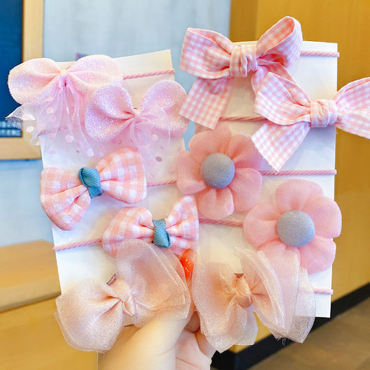 Clip de Cabello con Moño Floral para Niñas - Diseño Princesa Hada - Image 7