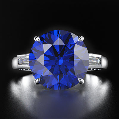Anillo de Diamantes Tres Piedras para Mujer - Diseño Creativo