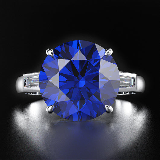 Anillo de Diamantes Tres Piedras para Mujer - Diseño Creativo