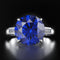 Anillo de Diamantes Tres Piedras para Mujer - Diseño Creativo