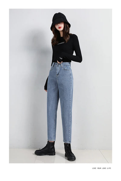 Pantalones Harem Escolares Sueltos para Mujer - Image 12